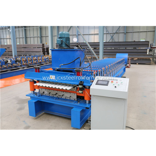 steel sheets roll forming machine